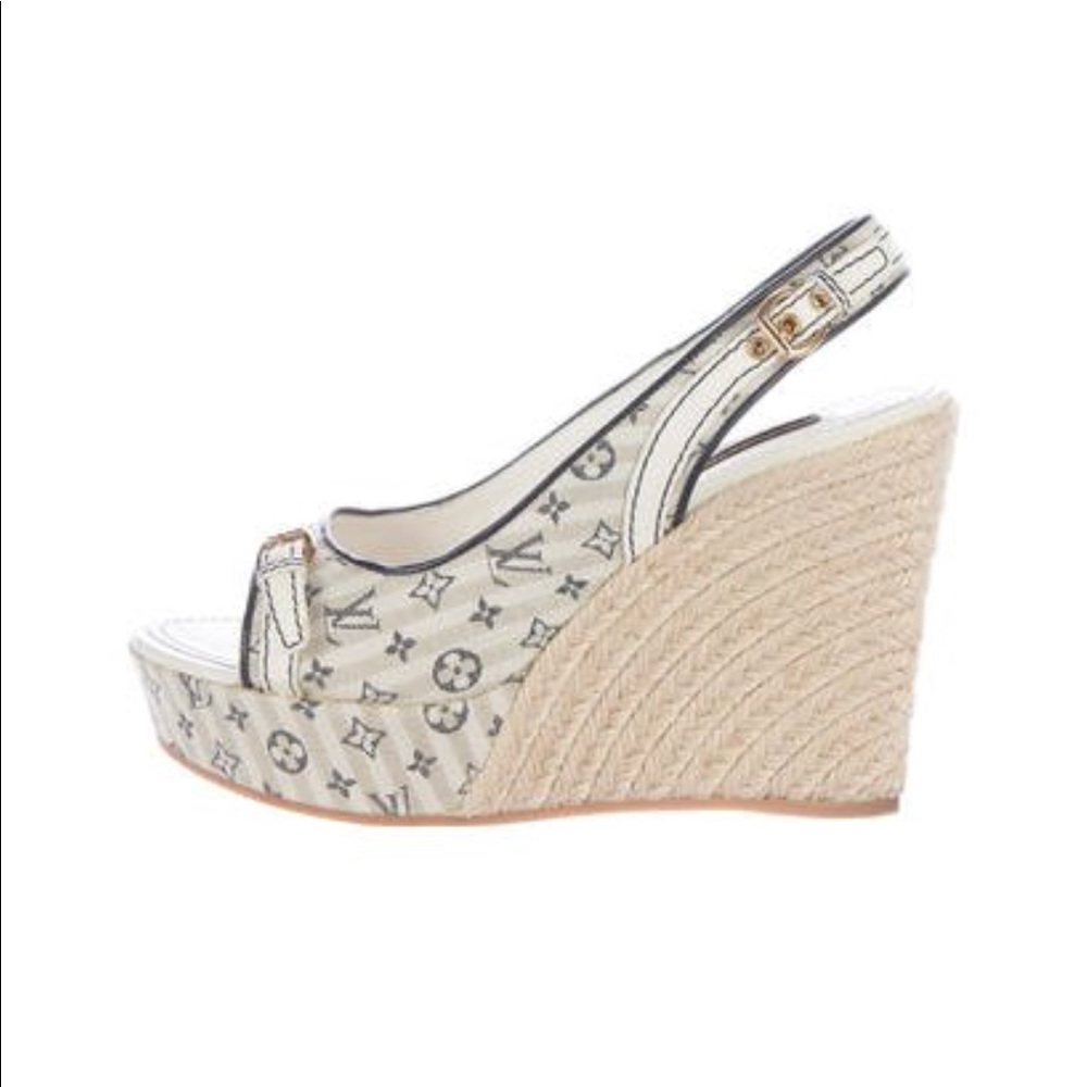 Authentic Louis Vuitton Anemone Wedge